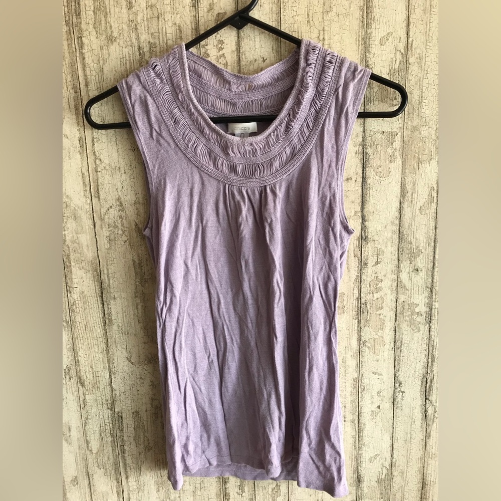 Chico’s Tank and Cardigan Set